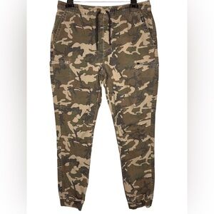 Nitrous Black Camouflage Ankle Pants - Size Large